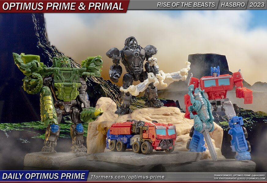 Daily Prime   Transformers Rise Of The Beasts First Wave Of Optimus Figures (1 of 1)